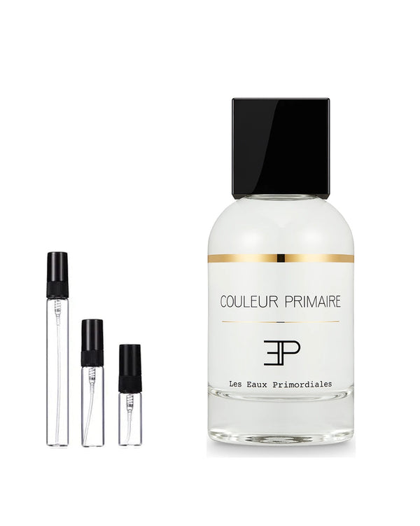 Les Eaux Primordiales Couleur Primaire Eau de Parfum Sample – 2, 5 or 10 ml decant in a glass spray vial