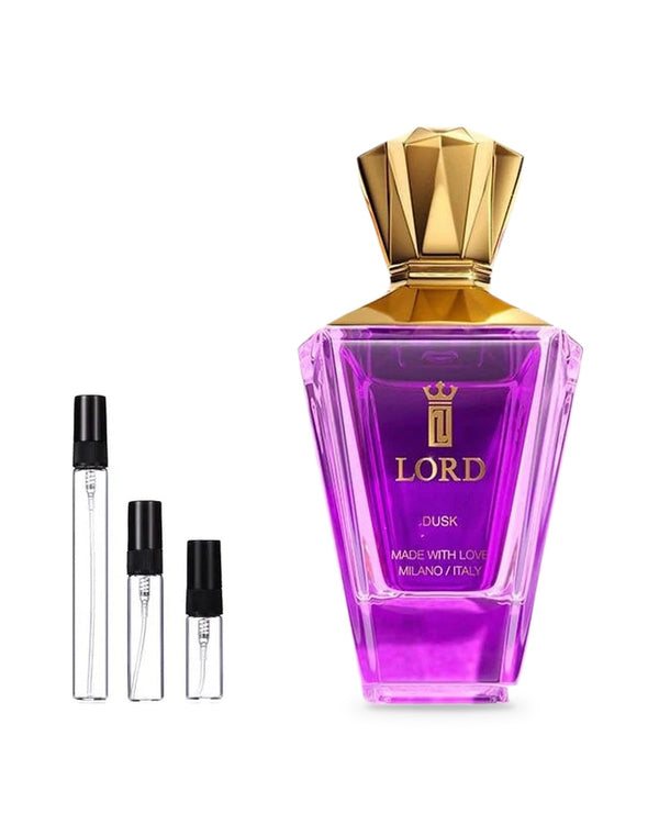 Lord Milano Dusk sample – decant in a glass spray vial (2, 5 or 10 ml)