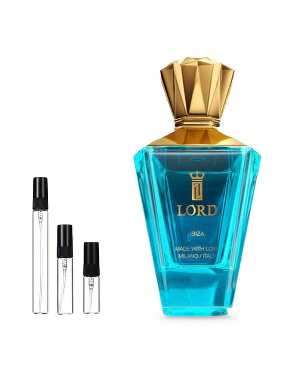 Lord Milano Ibiza sample – decant in a glass spray vial (2, 5 or 10 ml)