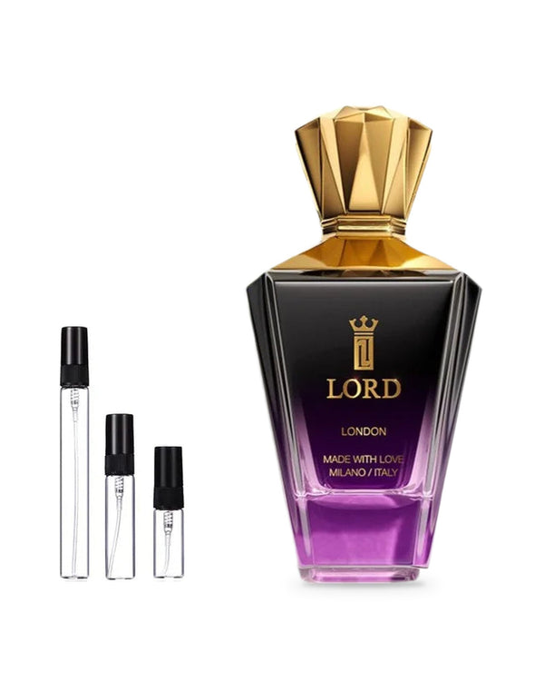 Lord Milano London Intense sample – decant in a glass spray vial (2, 5 or 10 ml)