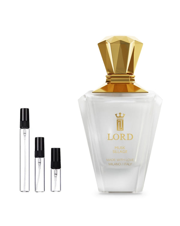Lord Milano Musk Sillage sample – decant in a glass spray vial (2, 5 or 10 ml)