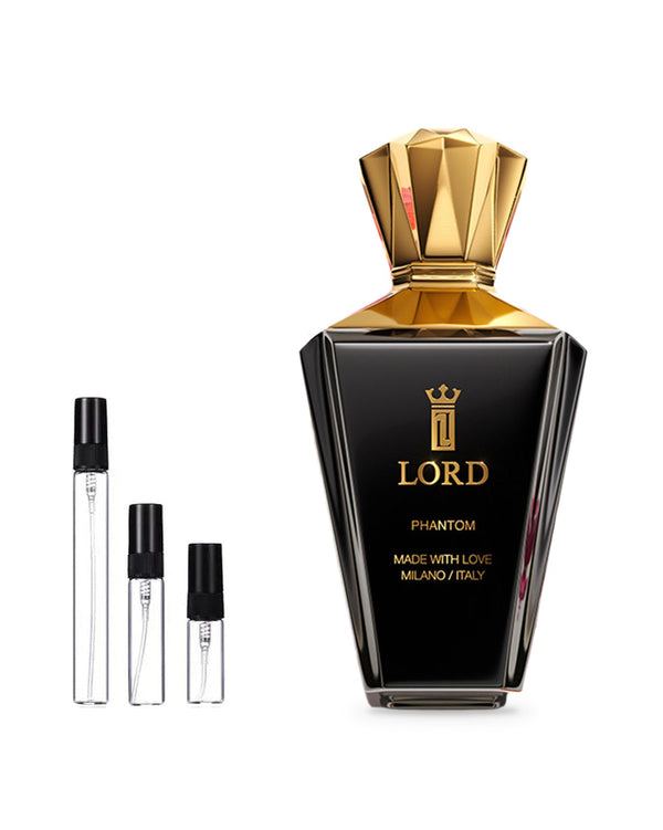 Lord Milano Phantom sample – decant in a glass spray vial (2, 5 or 10 ml)