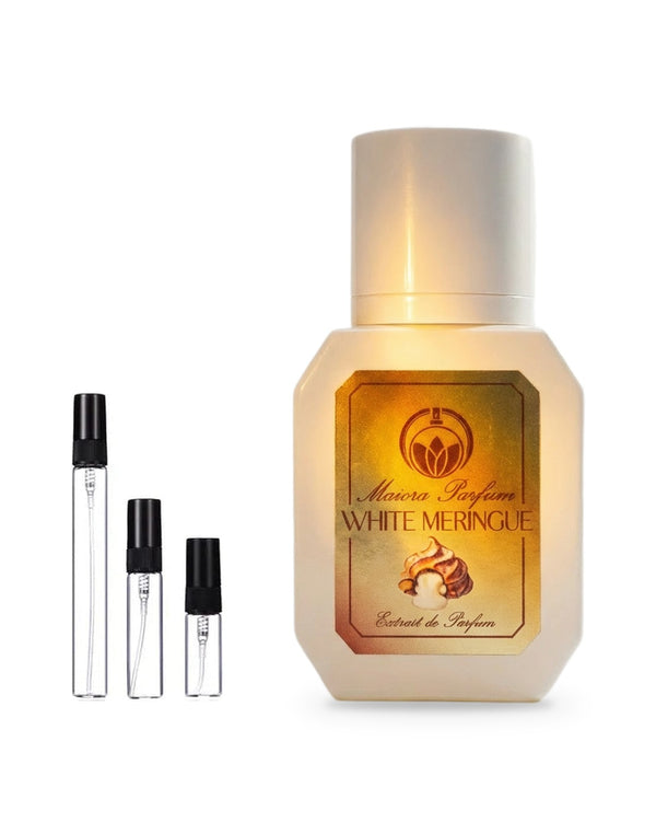 Maiora Parfum White Meringue sample – decant in a glass spray vial (2, 5 or 10 ml)