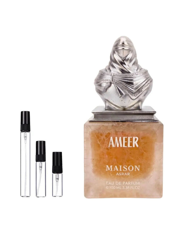 Maison Asrar Ameer sample – decant in a glass spray vial (2, 5 or 10 ml)