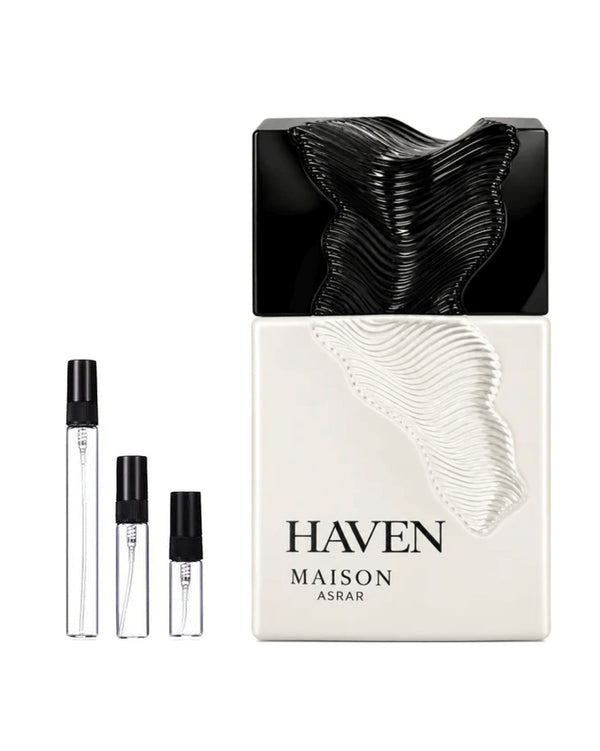 Maison Asrar Haven sample – decant in a glass spray vial (2, 5 or 10 ml)