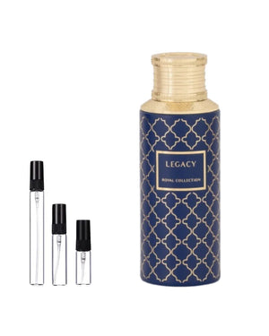 Maison Asrar Legacy sample – decant in a glass spray vial (2, 5 or 10 ml)