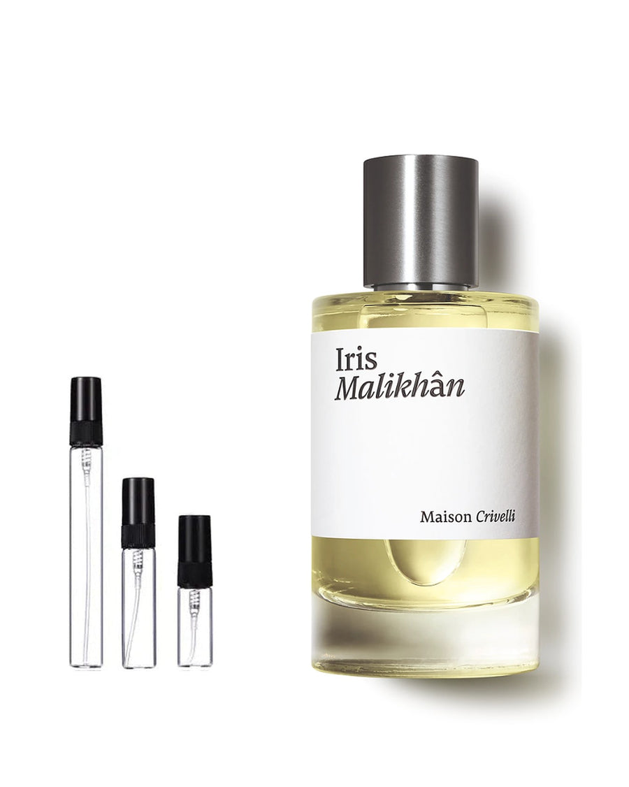 Maison Crivelli Iris Malikhân sample – decant in a glass spray vial (2, 5 or 10 ml)