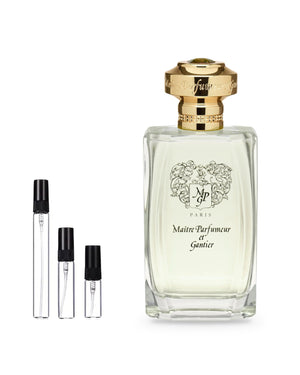 Maitre Parfumeur et Gantier Eau de Camélia Chinois sample – decant in a glass spray vial (2, 5 or 10 ml)