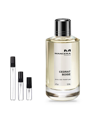 Mancera Cedrat Boisé sample – decant in a glass spray vial (2, 5 or 10 ml)