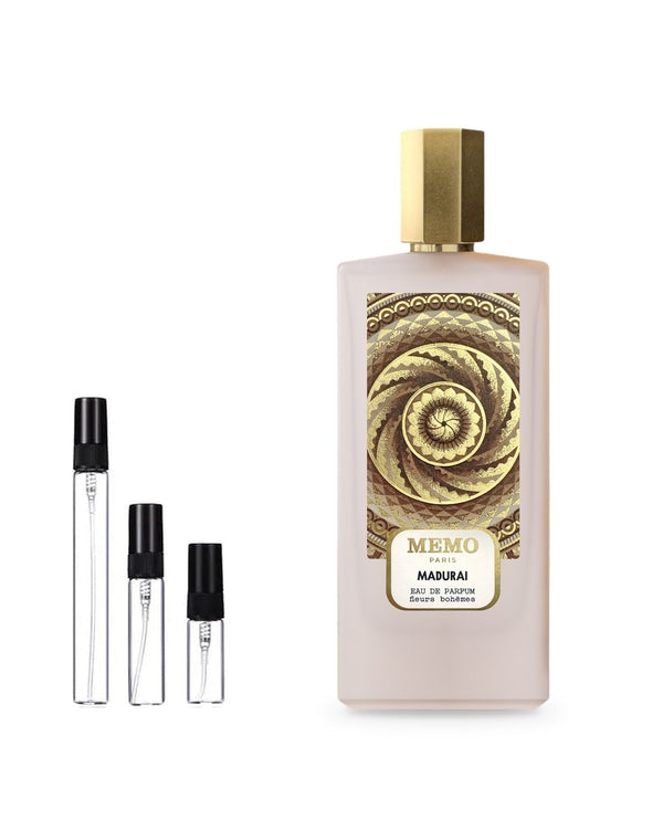 Memo Madurai sample – decant in a glass spray vial (2, 5 or 10 ml)
