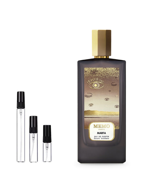 Memo Marfa sample – decant in a glass spray vial (2, 5 or 10 ml)