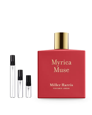 Miller Harris Myrica Muse sample – decant in a glass spray vial (2, 5 or 10 ml)