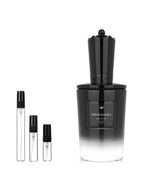 Mind Games Mentor Extrait de Parfum Sample – 2, 5 or 10 ml decant in a glass spray vial