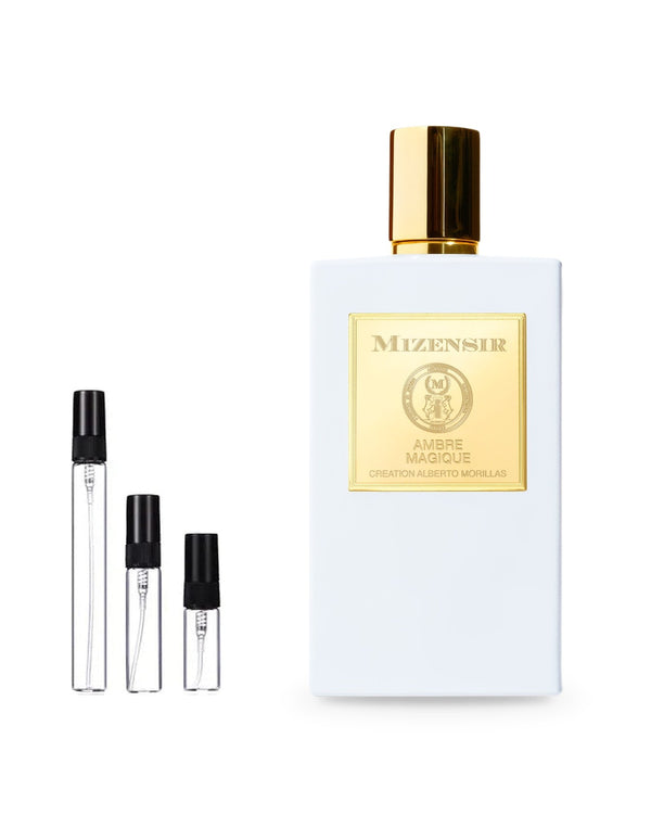 Mizensir Ambre Magique sample – decant in a glass spray vial (2, 5 or 10 ml)
