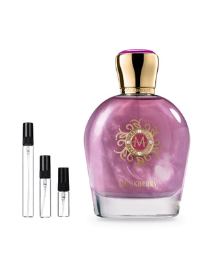 Moresque Muskberry sample – decant in a glass spray vial (2, 5 or 10 ml)
