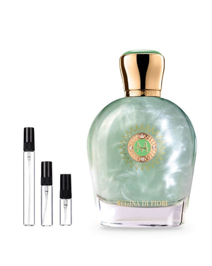 Moresque Regina di Fiori sample – decant in a glass spray vial (2, 5 or 10 ml)