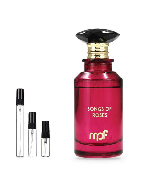 My Perfumes Songs of Roses sample – decant in a glass spray vial (2, 5 or 10 ml)