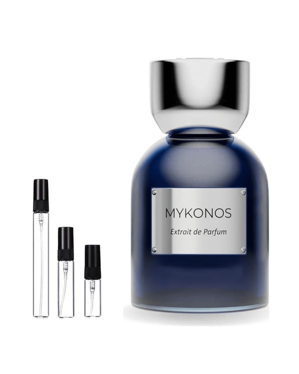 Mykonos California Club sample – decant in a glass spray vial (2, 5 or 10 ml)