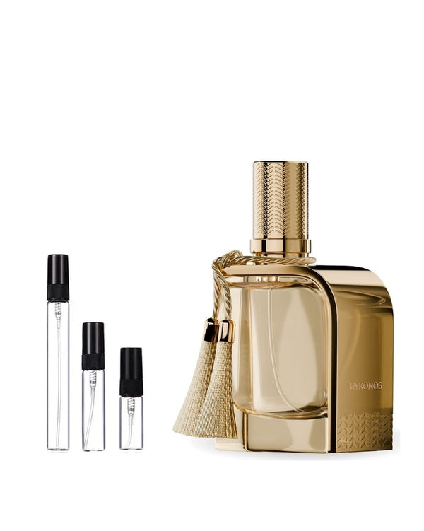 Mykonos Mayfair sample – decant in a glass spray vial (2, 5 or 10 ml)