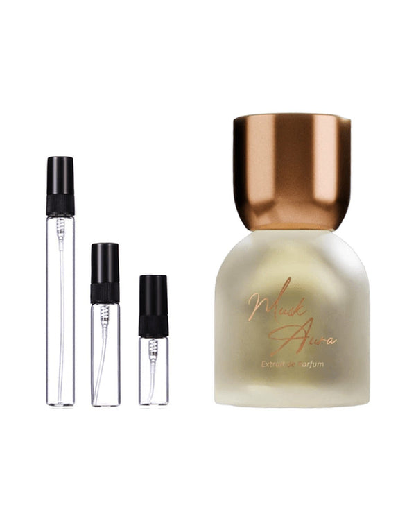Mykonos Musk Aura sample – decant in a glass spray vial (2, 5 or 10 ml)