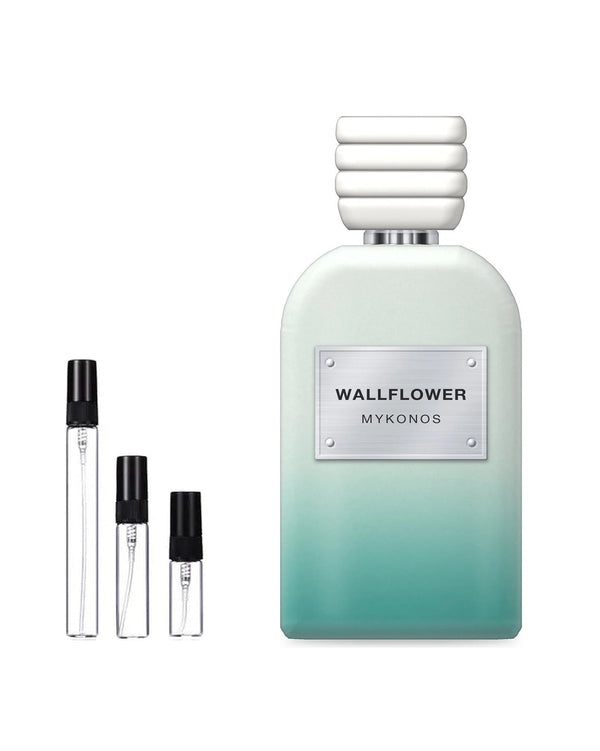 Mykonos Wallflower sample – decant in a glass spray vial (2, 5 or 10 ml)