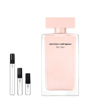 Narciso Rodriguez For Her sample – decant in a glass spray vial (2, 5 or 10 ml)