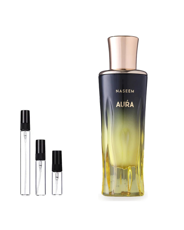 Naseem Aura sample – decant in a glass spray vial (2, 5 or 10 ml)