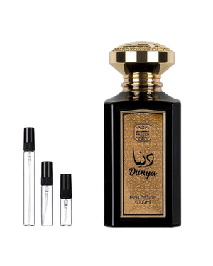 Naseem Dunya sample – decant in a glass spray vial (2, 5 or 10 ml)