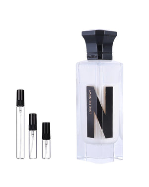 Naseem Love Me Now sample – decant in a glass spray vial (2, 5 or 10 ml)