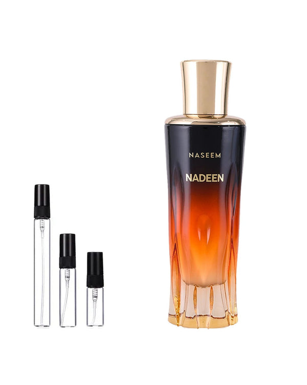 Naseem Nadeen sample – decant in a glass spray vial (2, 5 or 10 ml)