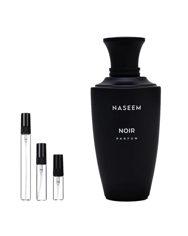 Naseem Noir sample – decant in a glass spray vial (2, 5 or 10 ml)