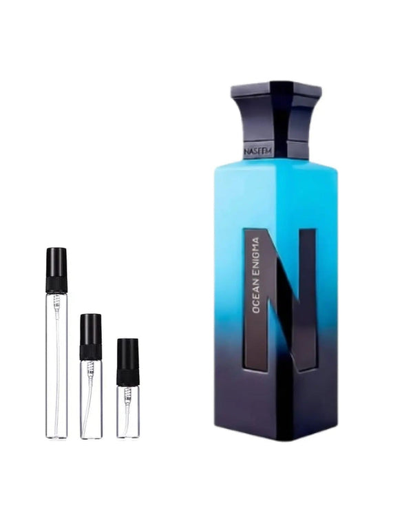 Naseem Ocean Enigma sample – decant in a glass spray vial (2, 5 or 10 ml)