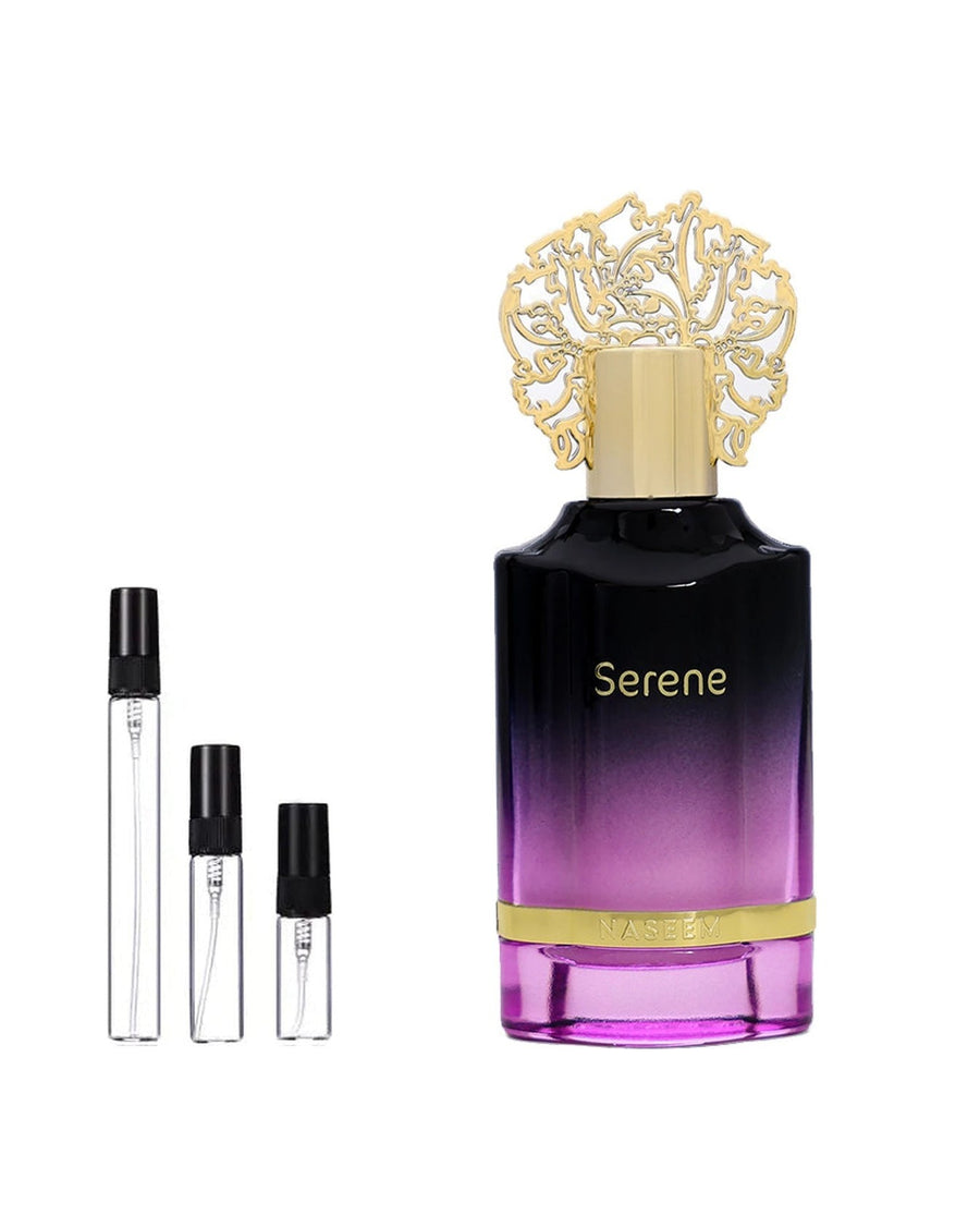Naseem Serene sample – decant in a glass spray vial (2, 5 or 10 ml)
