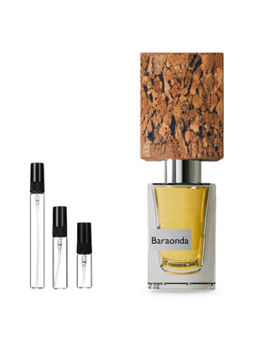 Nasomatto Baraonda sample – decant in a glass spray vial (2, 5 or 10 ml)