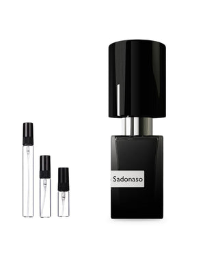 Nasomatto Sadonaso sample – decant in a glass spray vial (2, 5 or 10 ml)