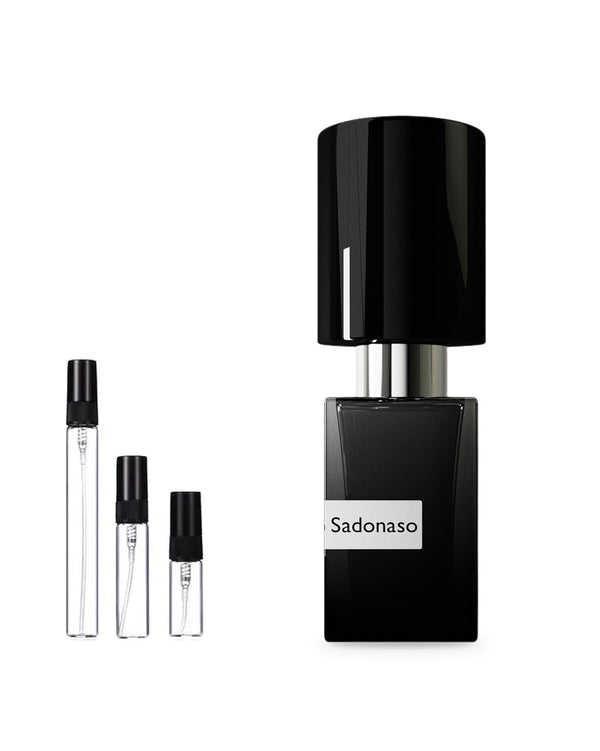 Nasomatto Sadonaso sample – decant in a glass spray vial (2, 5 or 10 ml)