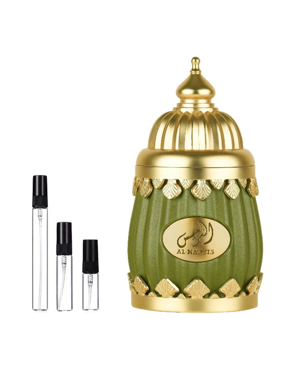 Niche Emarati Al Narjis sample – decant in a glass spray vial (2, 5 or 10 ml)