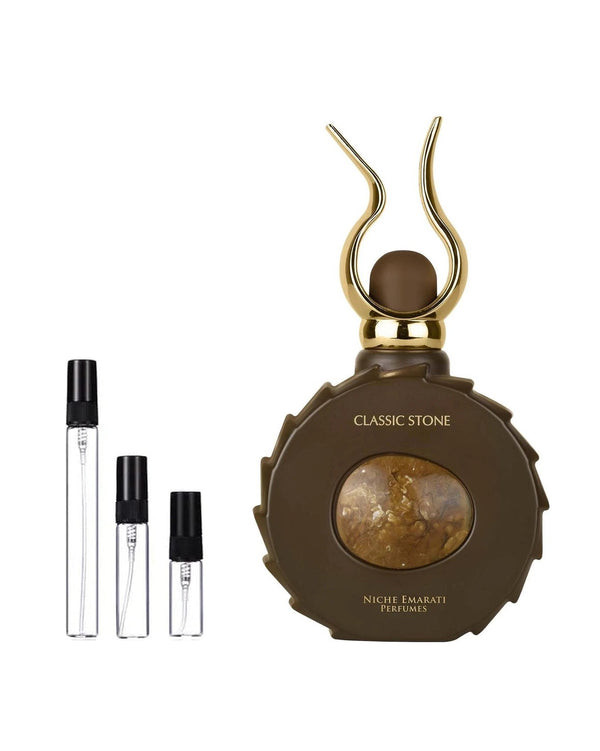 Niche Emarati Classic Stone sample – decant in a glass spray vial (2, 5 or 10 ml)