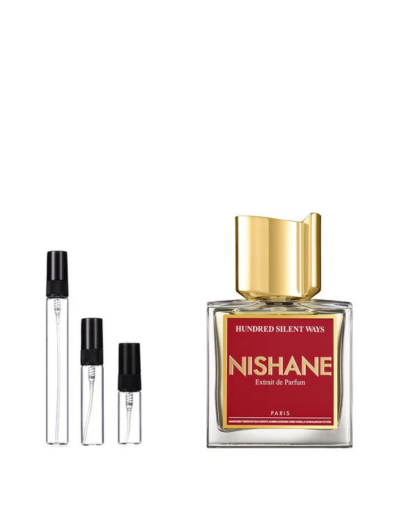 Nishane Hundred Silent Ways Extrait de Parfum Sample – 2, 5 or 10 ml decant in a glass spray vial