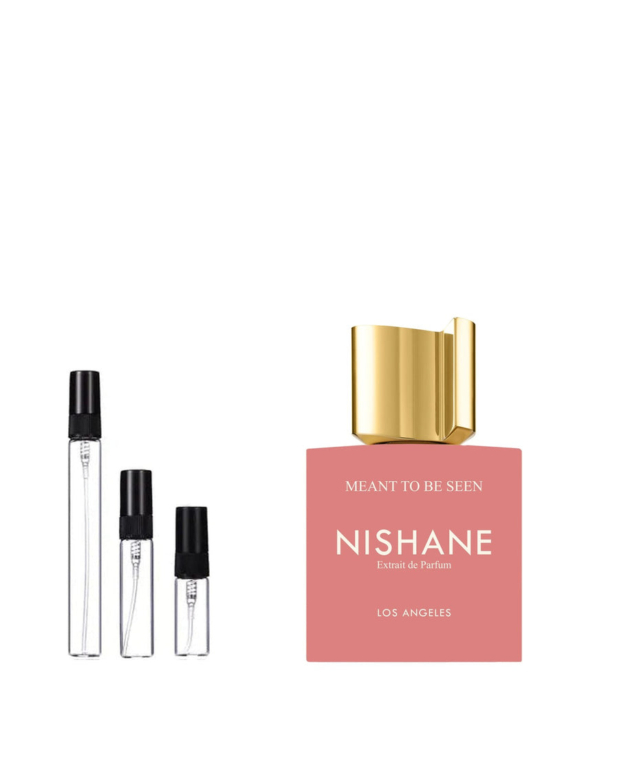Nishane Meant to Be Seen sample – decant in a glass spray vial (2, 5 or 10 ml)