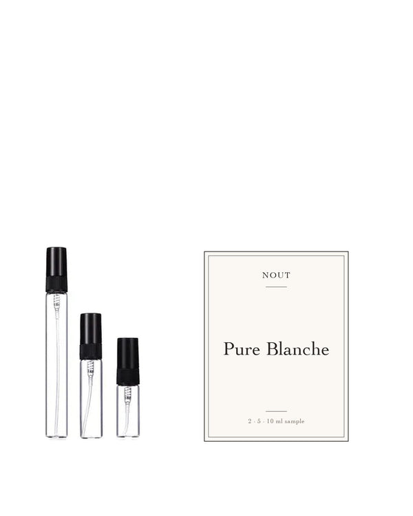 Nout Pure Blanche sample – decant in a glass spray vial (2, 5 or 10 ml)