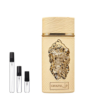 Nusuk Ghazal Extrait sample – decant in a glass spray vial (2, 5 or 10 ml)