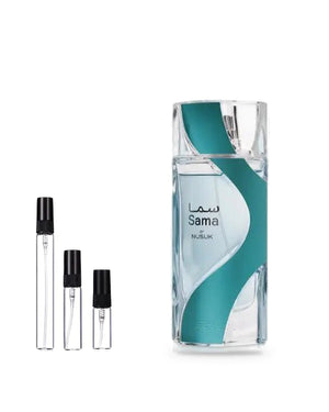 Nusuk Sama sample – decant in a glass spray vial (2, 5 or 10 ml)
