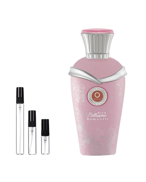 Orientica Arte Bellissimo Romantic sample – decant in a glass spray vial (2, 5 or 10 ml)