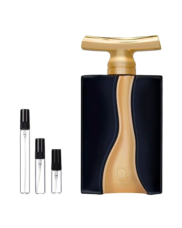 Orientica Cuir de Orientica sample – decant in a glass spray vial (2, 5 or 10 ml)