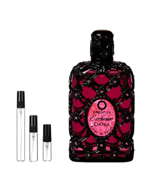 Orientica Dania sample – decant in a glass spray vial (2, 5 or 10 ml)