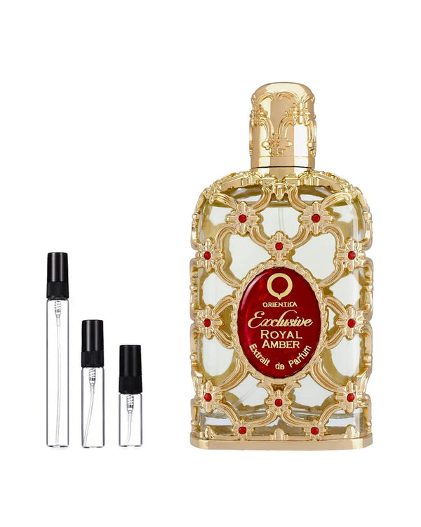 Orientica Exclusive Royal Amber sample – decant in a glass spray vial (2, 5 or 10 ml)