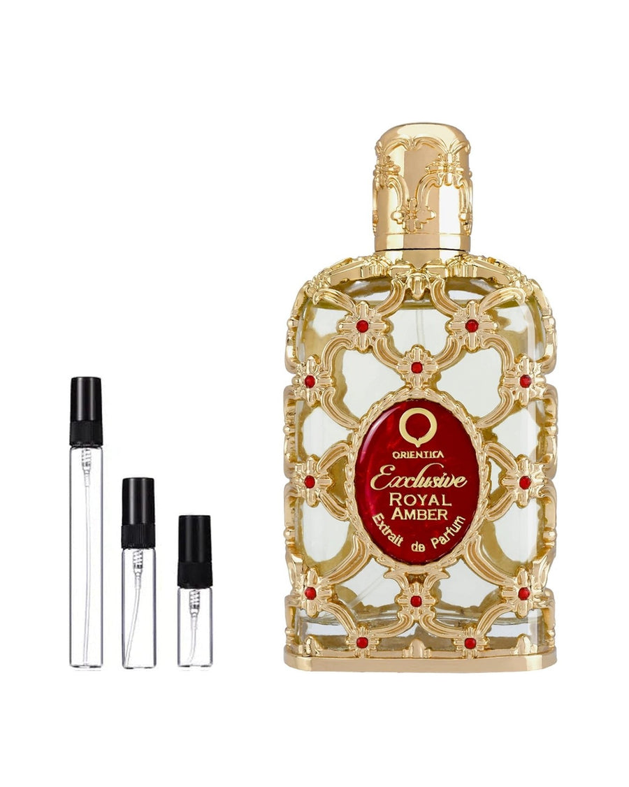 Orientica Exclusive Royal Amber sample – decant in a glass spray vial (2, 5 or 10 ml)