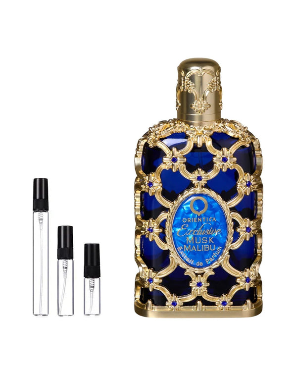 Orientica Musk Malibu sample – decant in a glass spray vial (2, 5 or 10 ml)