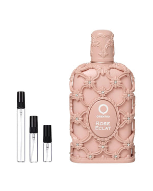 Orientica Rose Eclat sample – decant in a glass spray vial (2, 5 or 10 ml)